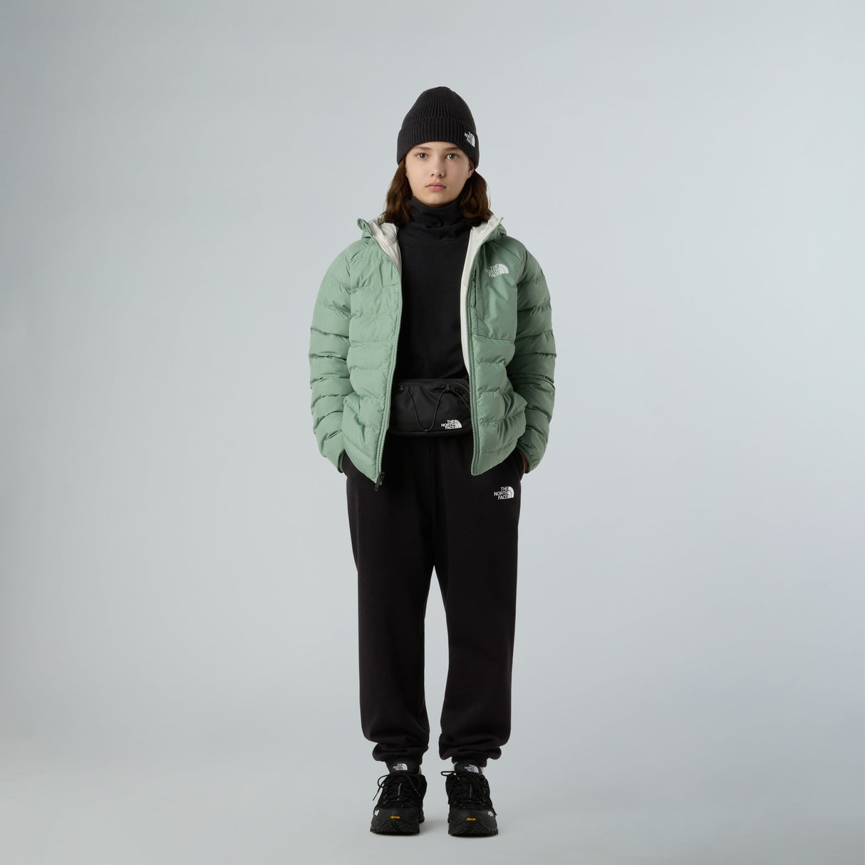 Geaca Fete The North Face G Reversible Perrito Hooded Geaca Fete The North Face G Reversible Perrito Hooded