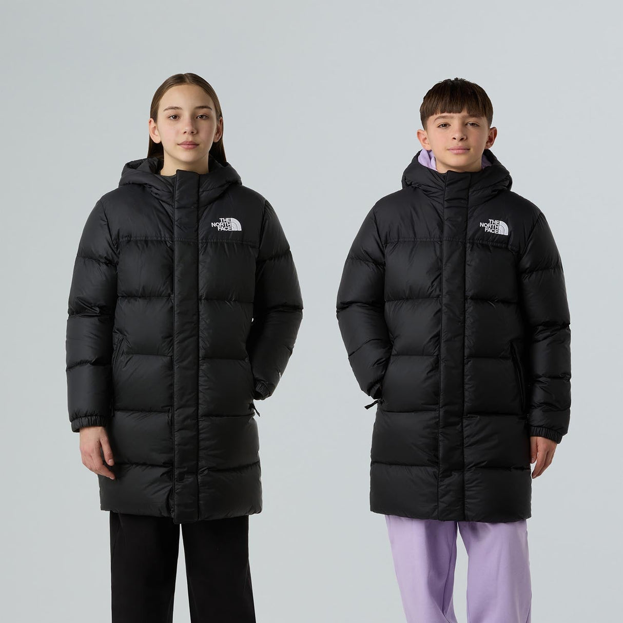 Geaca Adolescenti The North Face Teen Nuptse Long Parka Geaca Adolescenti The North Face Teen Nuptse Long Parka