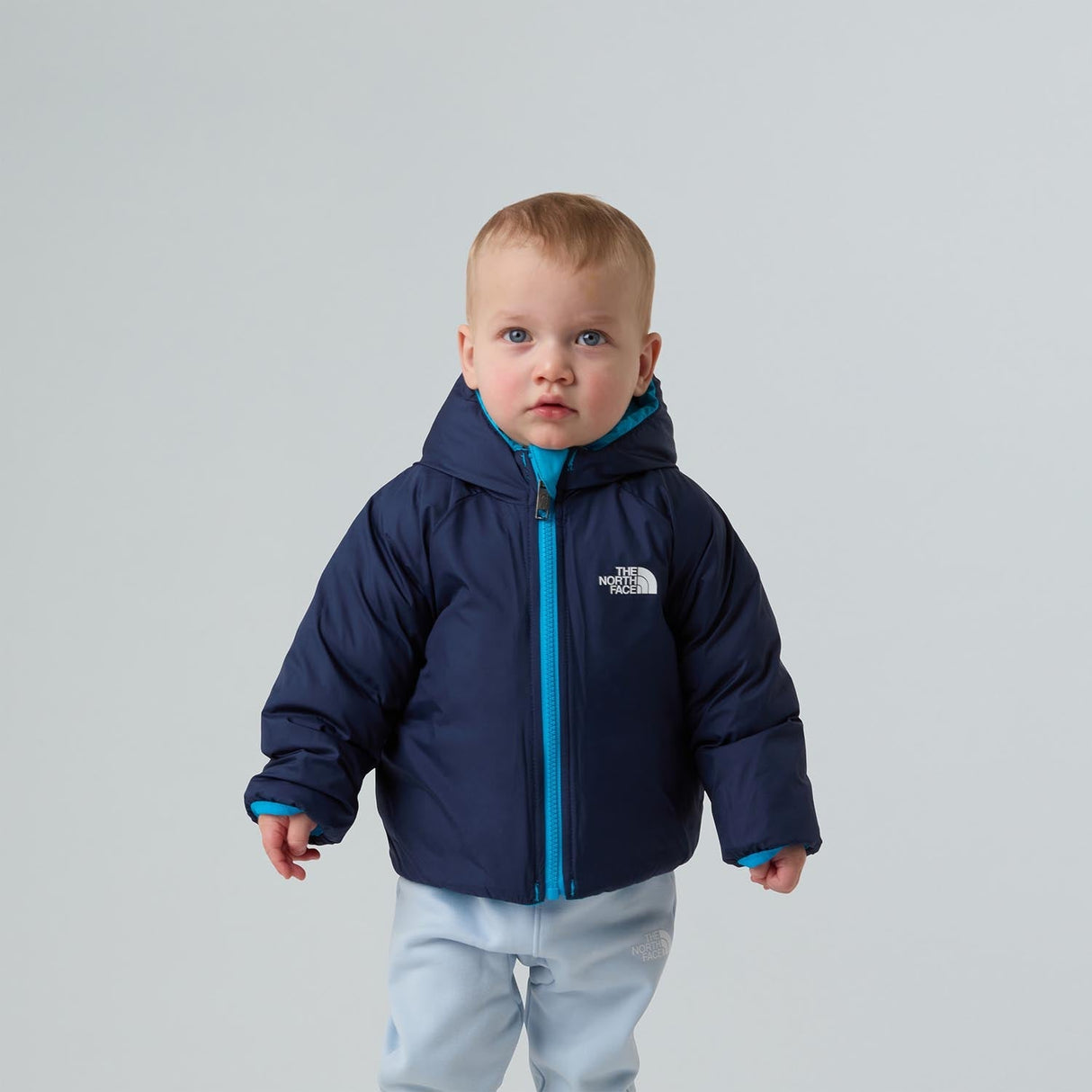 Geaca Copii The North Face Baby Reversible Perrito Hooded Geaca Copii The North Face Baby Reversible Perrito Hooded