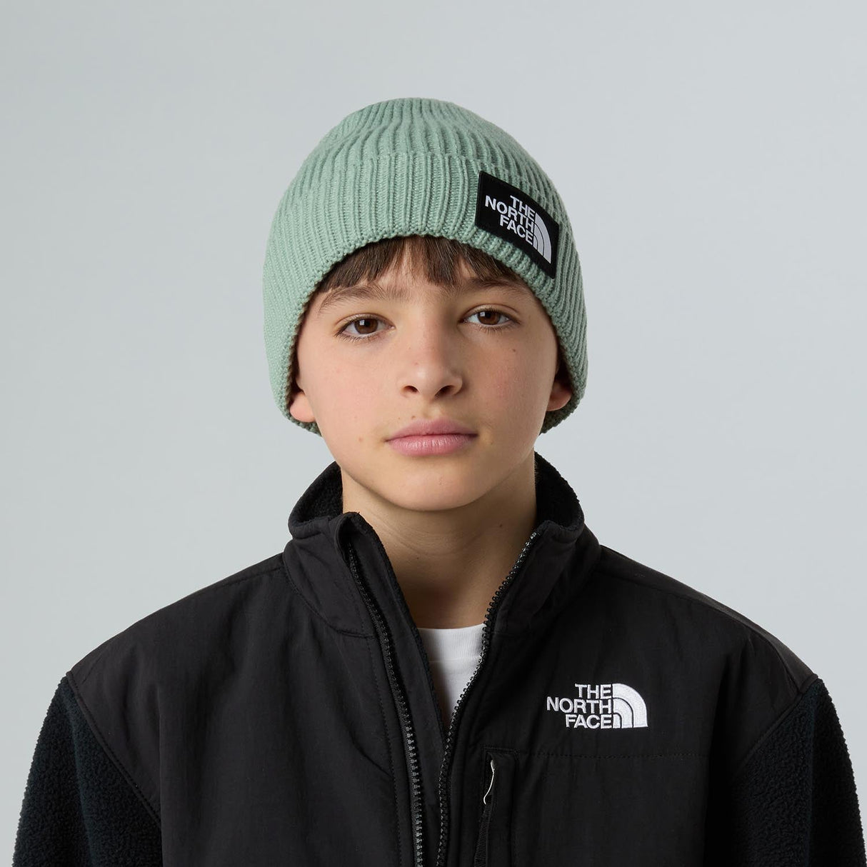 Caciula Copii The North Face Kids Tnf Logo Box Cuffed Caciula Copii The North Face Kids Tnf Logo Box Cuffed