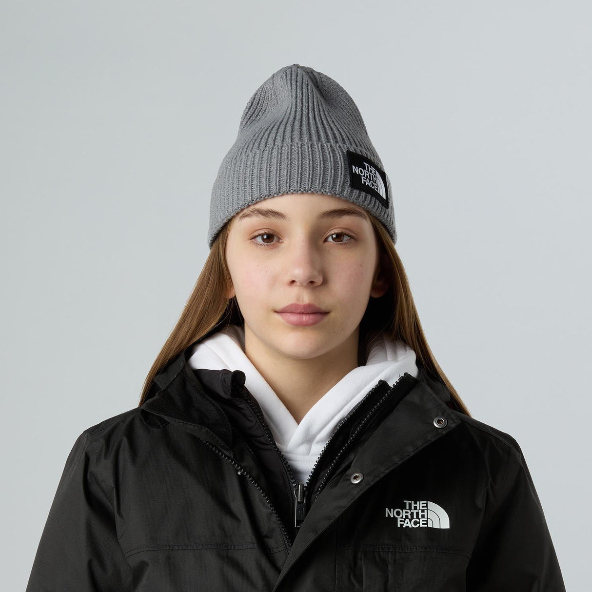 Caciula Copii The North Face Kids Tnf Logo Box Cuffed Caciula Copii The North Face Kids Tnf Logo Box Cuffed