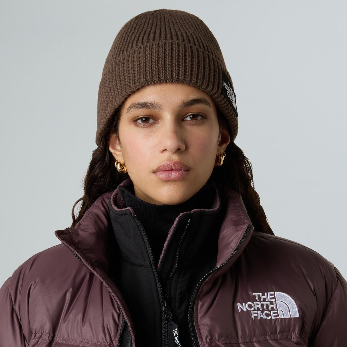 Caciula Barbati The North Face Tnf Logo Box Cuffed   Caciula Barbati The North Face Tnf Logo Box Cuffed