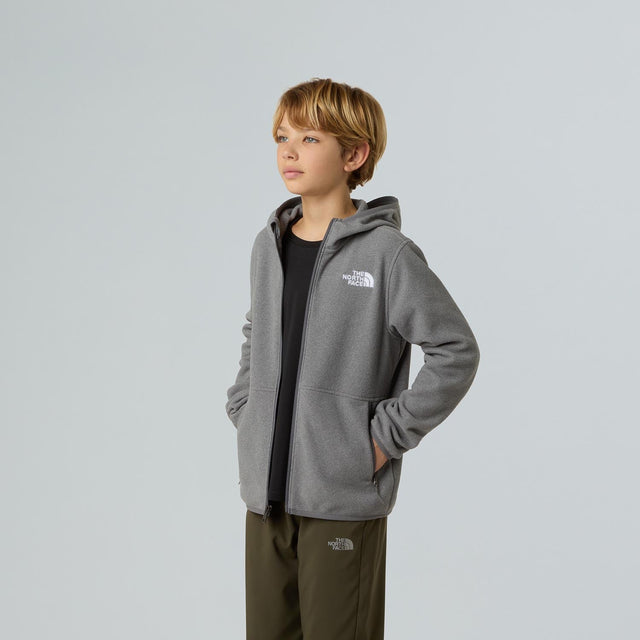 Polar Copii The North Face Teen Glacier Fz Hoodie Polar Copii The North Face Teen Glacier Fz Hoodie