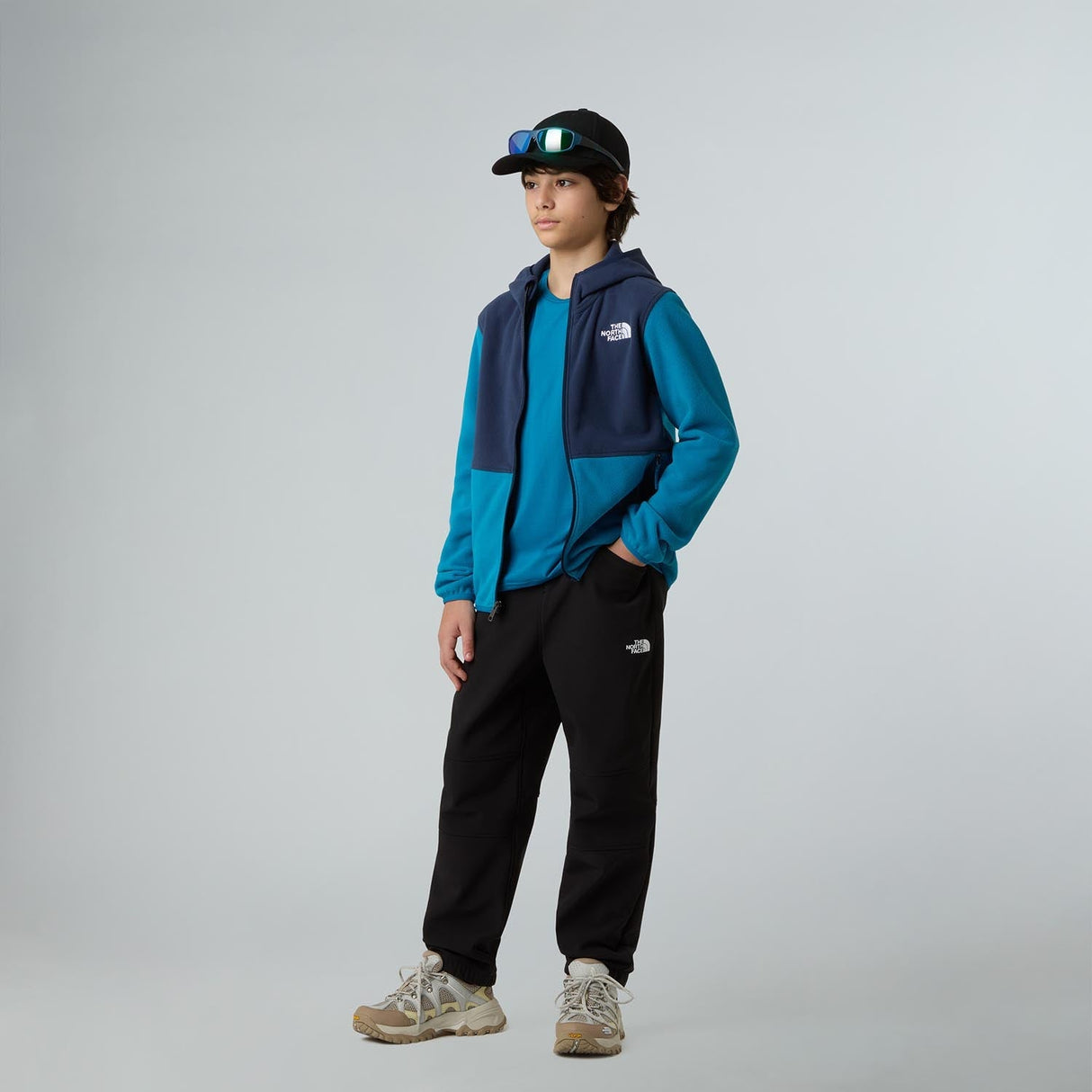 Polar Copii The North Face Teen Glacier Fz Hoodie   Polar Copii The North Face Teen Glacier Fz Hoodie