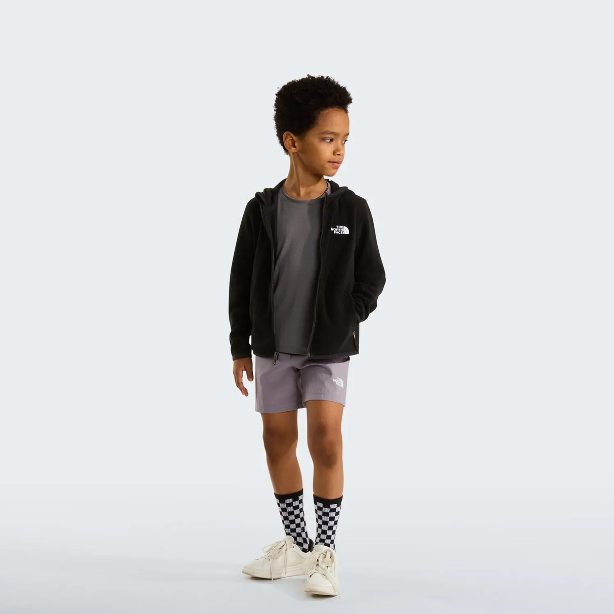 Polar Copii The North Face Kid Glacier F/Z Hoodie Polar Copii The North Face Kid Glacier F/Z Hoodie