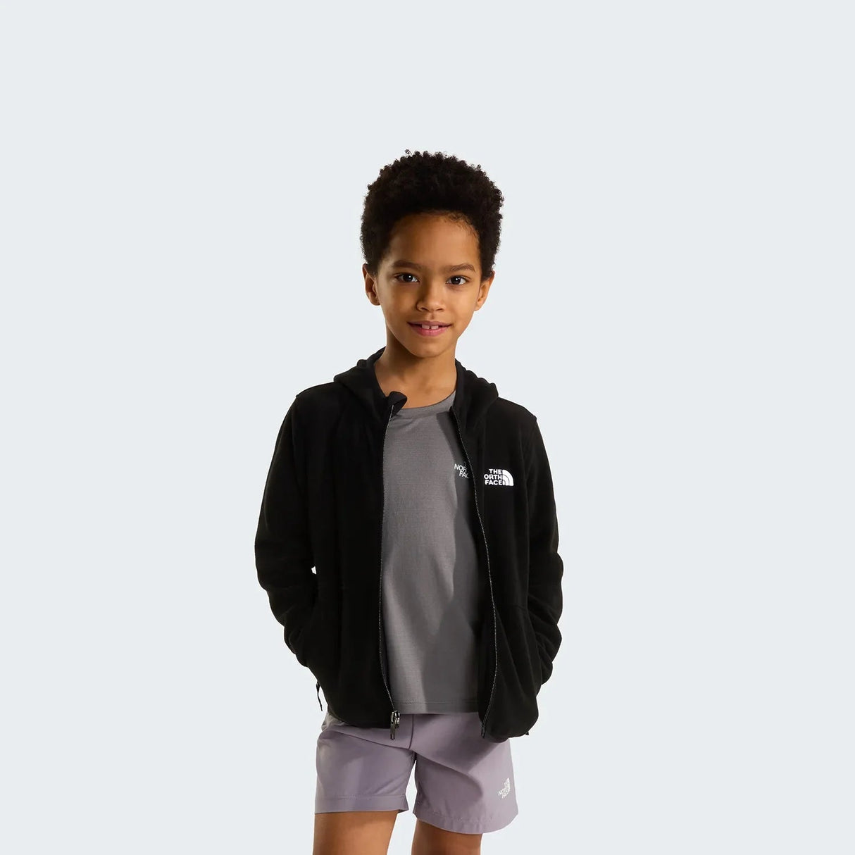 Polar Copii The North Face Kid Glacier F/Z Hoodie Polar Copii The North Face Kid Glacier F/Z Hoodie