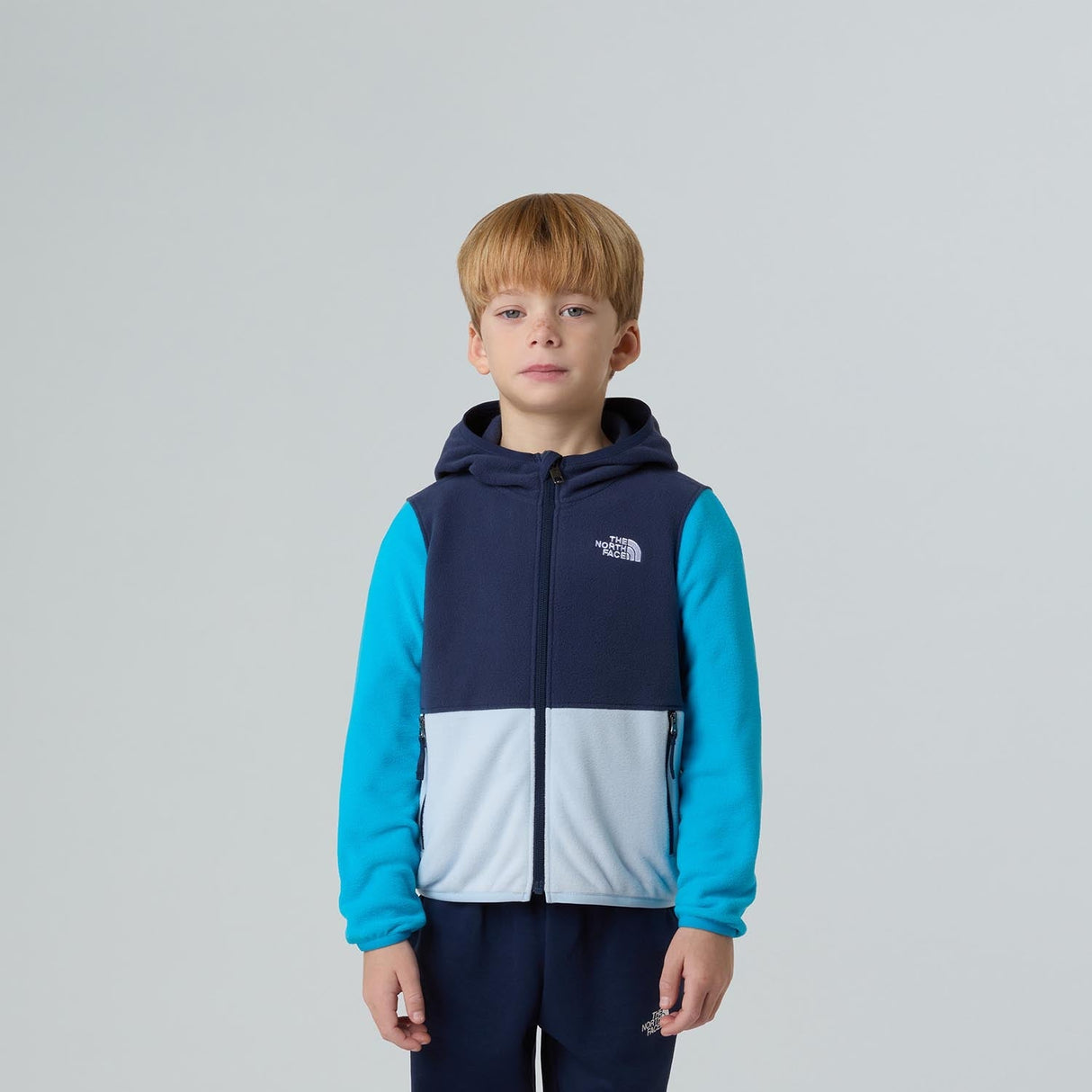Polar Copii The North Face Kid Glacier F/Z Hoodie Polar Copii The North Face Kid Glacier F/Z Hoodie