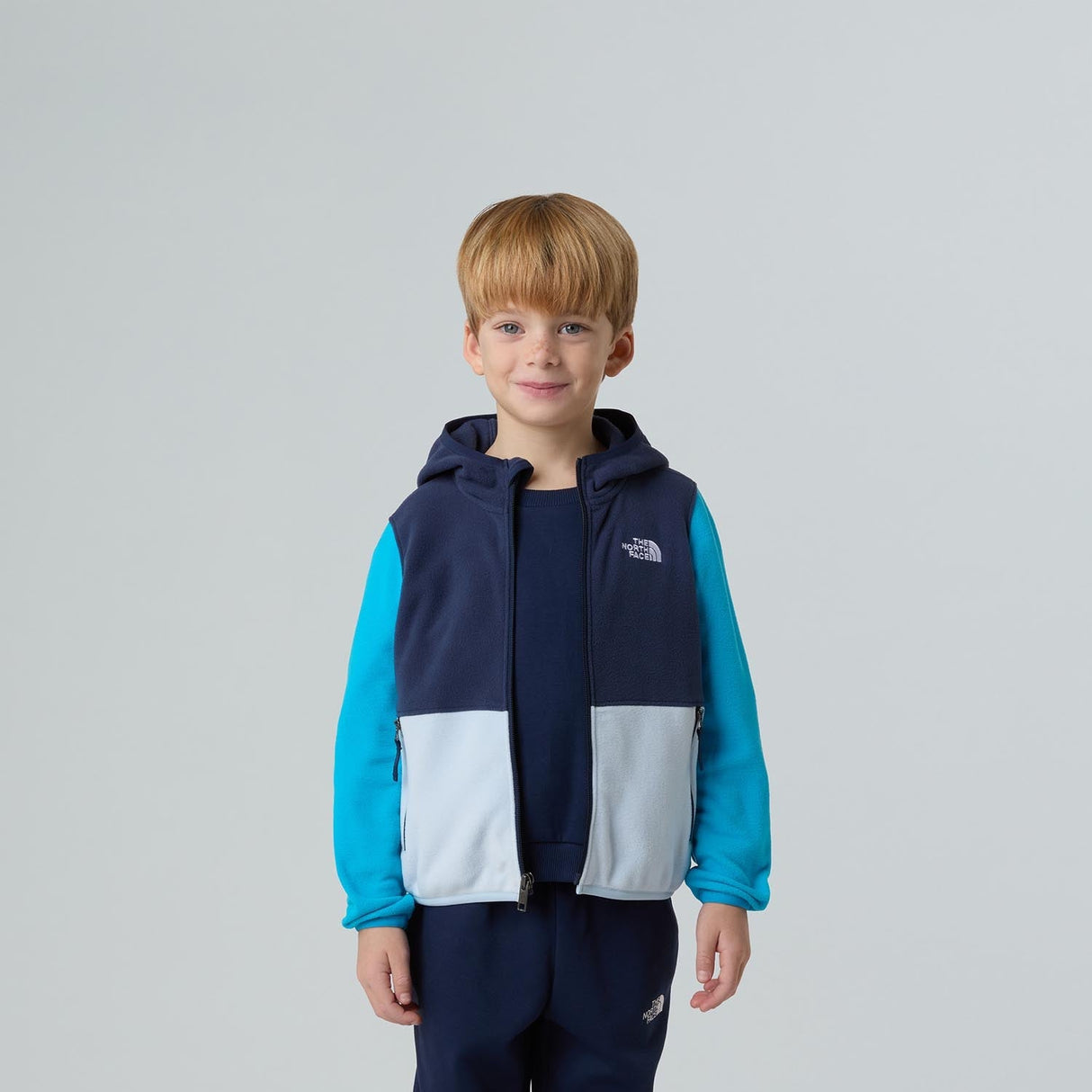 Polar Copii The North Face Kid Glacier F/Z Hoodie Polar Copii The North Face Kid Glacier F/Z Hoodie