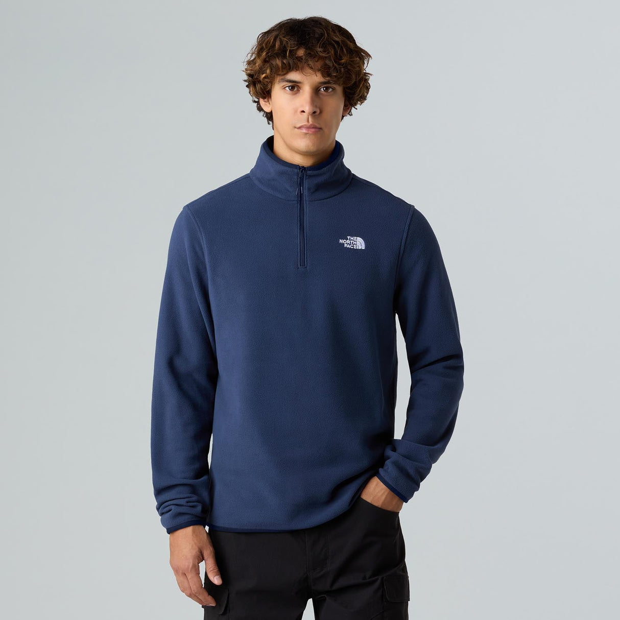 Polar Barbati The North Face M Glacier Fleece 1/4 Zip   Polar Barbati The North Face M Glacier Fleece 1/4 Zip