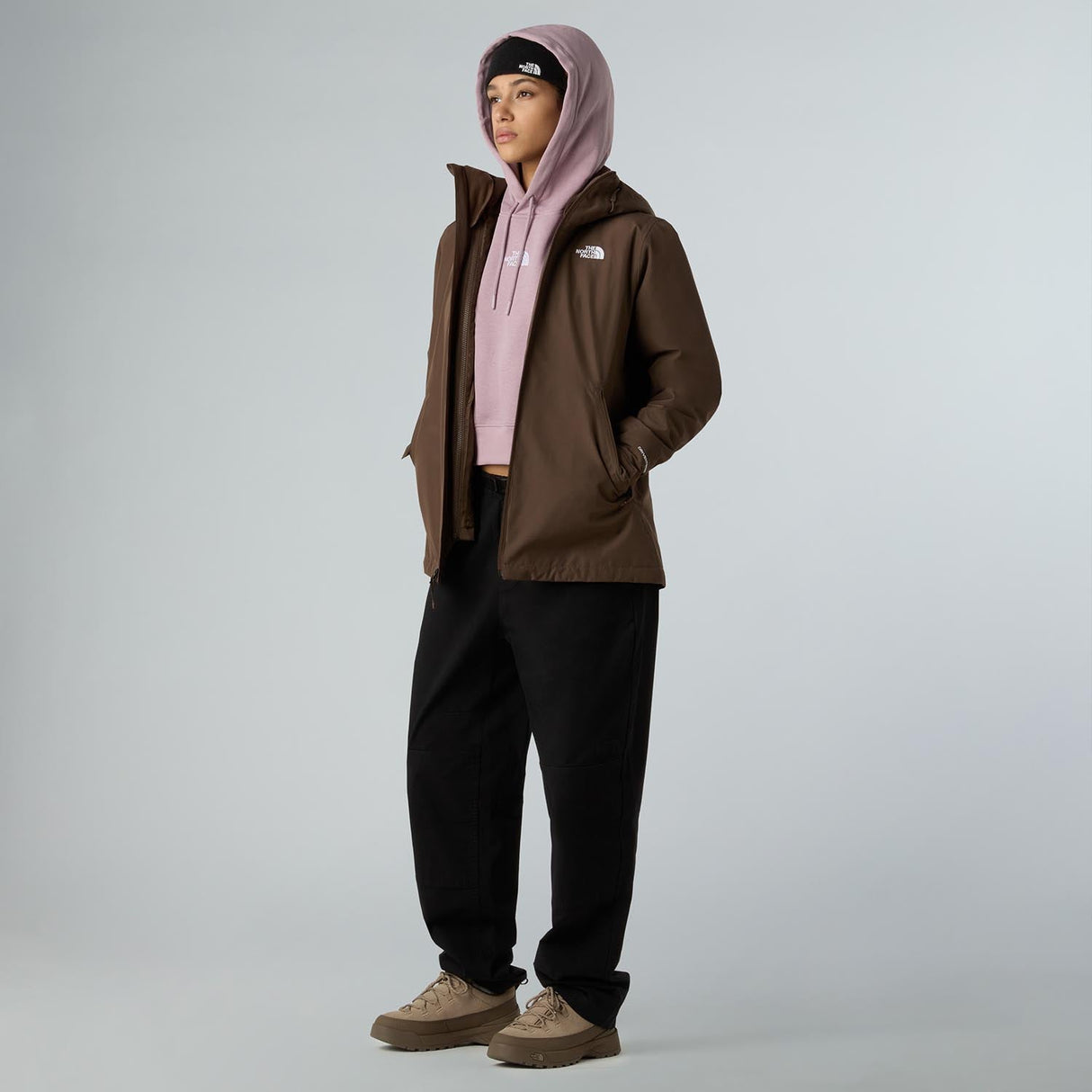 Geaca Femei The North Face W Carto Mono Triclimate Hooded Geaca Femei The North Face W Carto Mono Triclimate Hooded