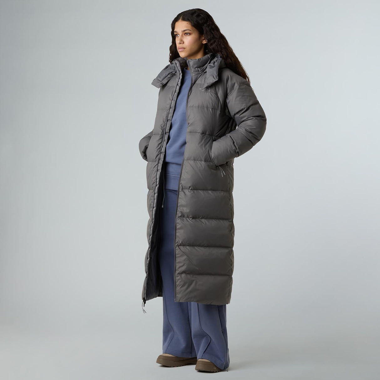 Geaca Femei The North Face W Hydrenalite City Long Down Hooded Park   Geaca Femei The North Face W Hydrenalite City Long Down Hooded Park