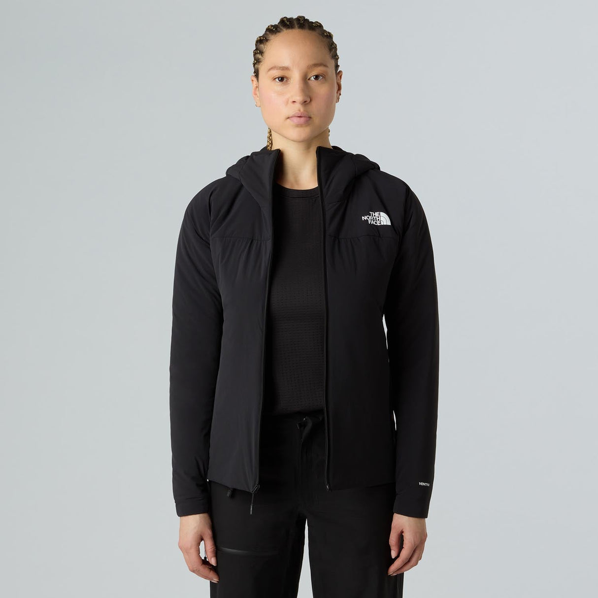 Polar Femei The North Face W Summit Casaval Hybrid Hoodie   Polar Femei The North Face W Summit Casaval Hybrid Hoodie