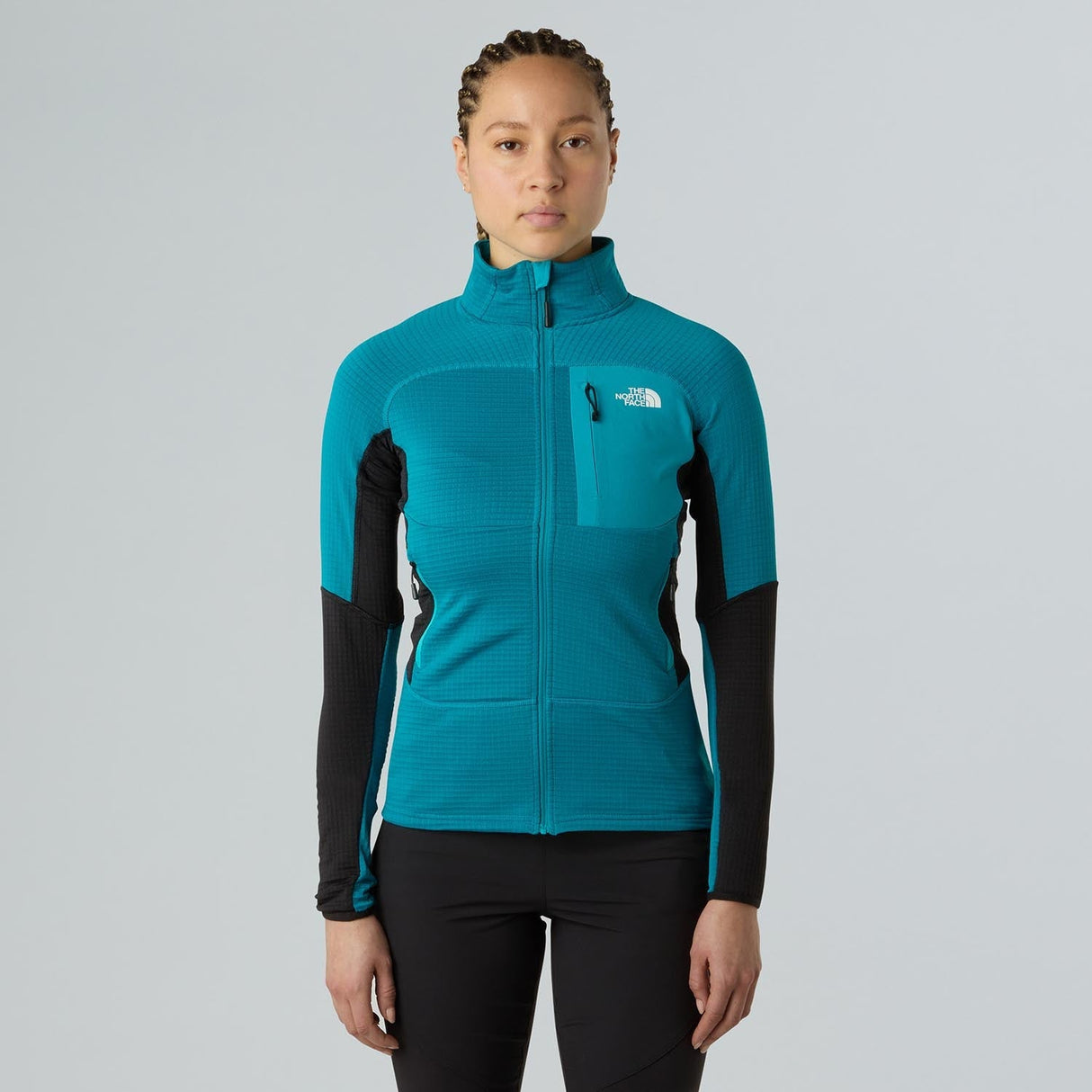 Polar Femei The North Face W Polartec Powergrid Stormgap   Polar Femei The North Face W Polartec Powergrid Stormgap