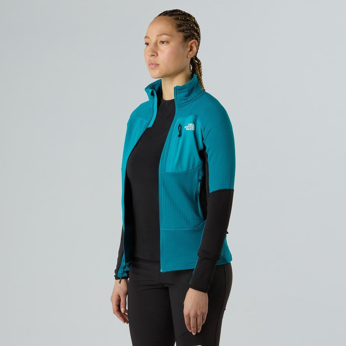 Polar Femei The North Face W Polartec Powergrid Stormgap   Polar Femei The North Face W Polartec Powergrid Stormgap