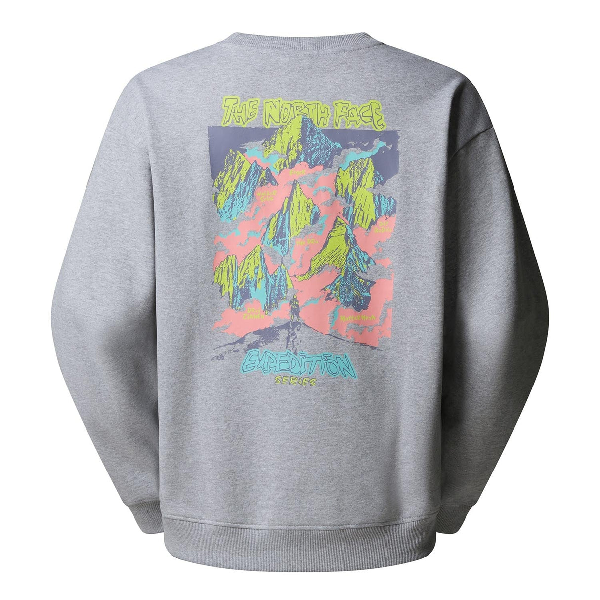 Bluza Unisex The North Face U Expedition Celebration Oversized Crew   Bluza Unisex The North Face U Expedition Celebration Oversized Crew