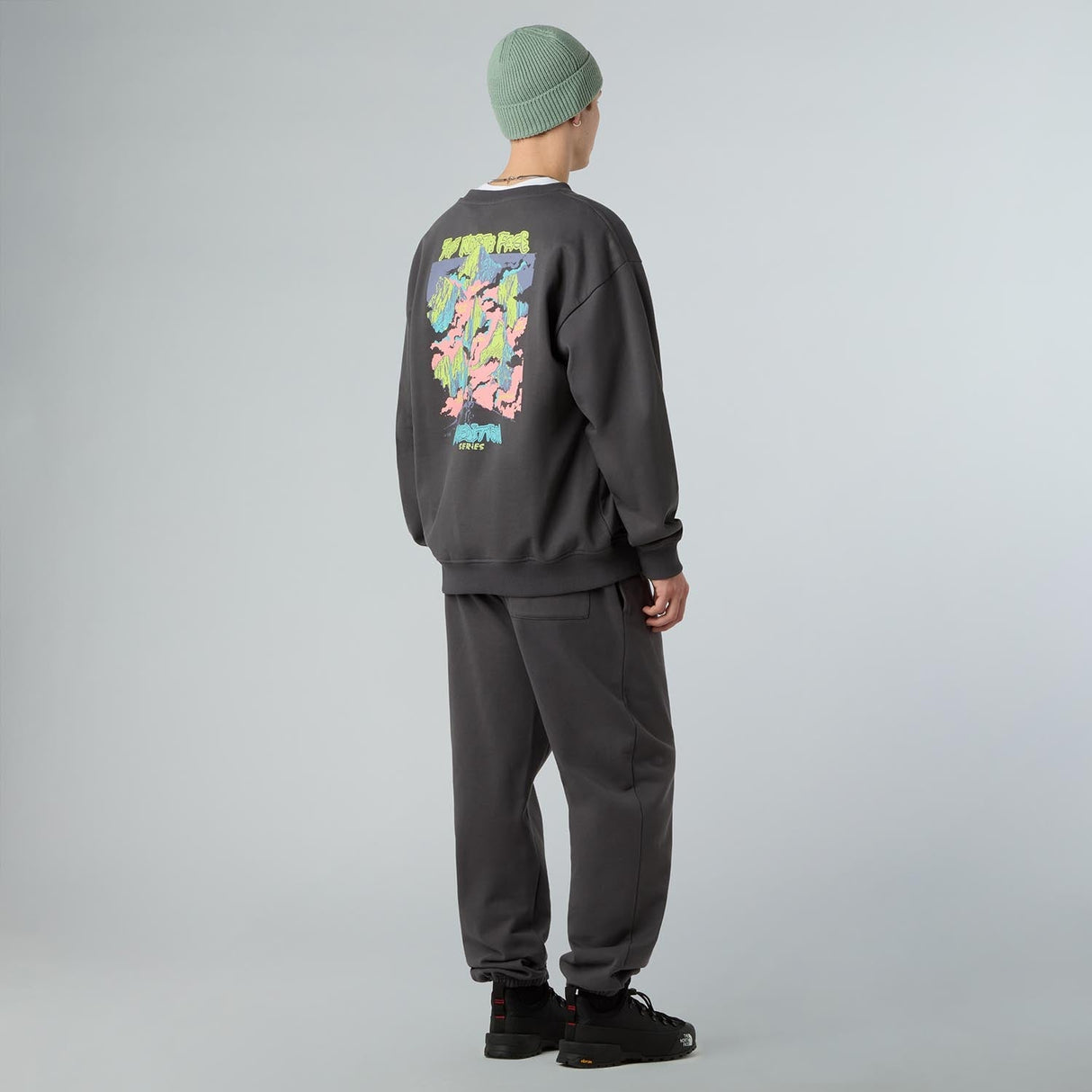 Bluza Unisex The North Face U Expedition Celebration Oversized Crew   Bluza Unisex The North Face U Expedition Celebration Oversized Crew