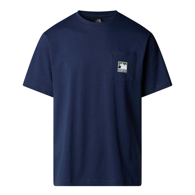 Tricou Barbati The North Face M Mountain Logo Relaxed Pocket   Tricou Barbati The North Face M Mountain Logo Relaxed Pocket