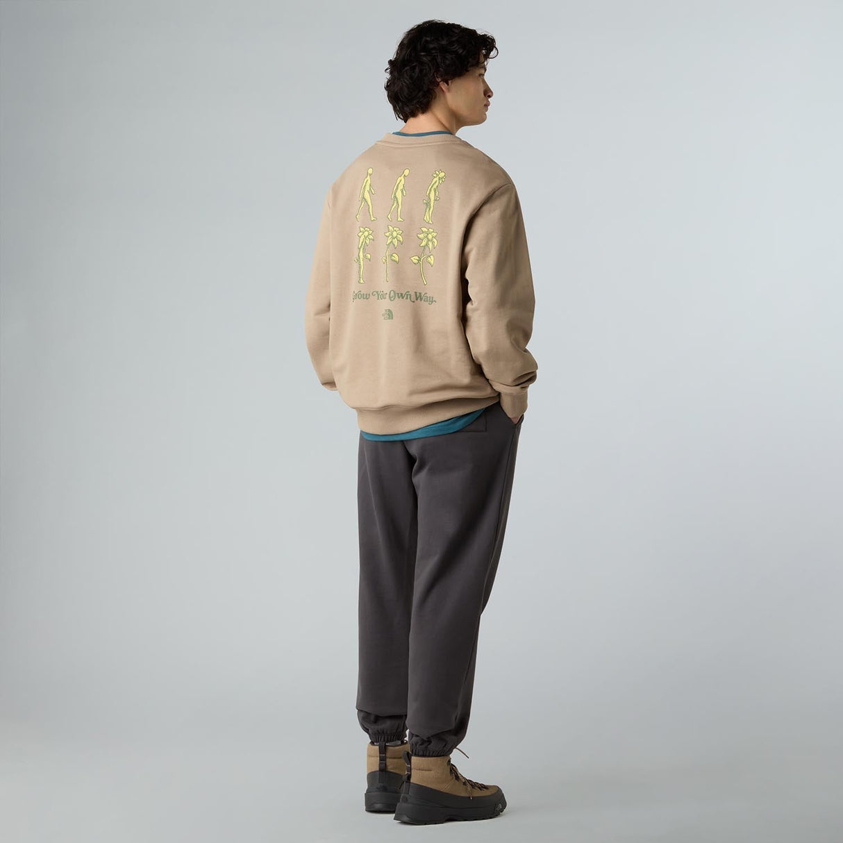 Bluza Barbati The North Face M Connect Relaxed Crew Graphic Bluza Barbati The North Face M Connect Relaxed Crew Graphic