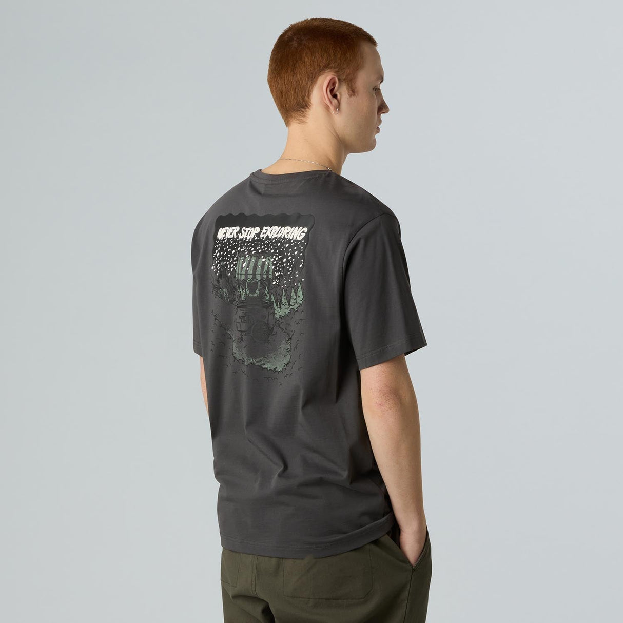 Tricou Unisex The North Face U Powder Days Relaxed Graphic Tricou Unisex The North Face U Powder Days Relaxed Graphic