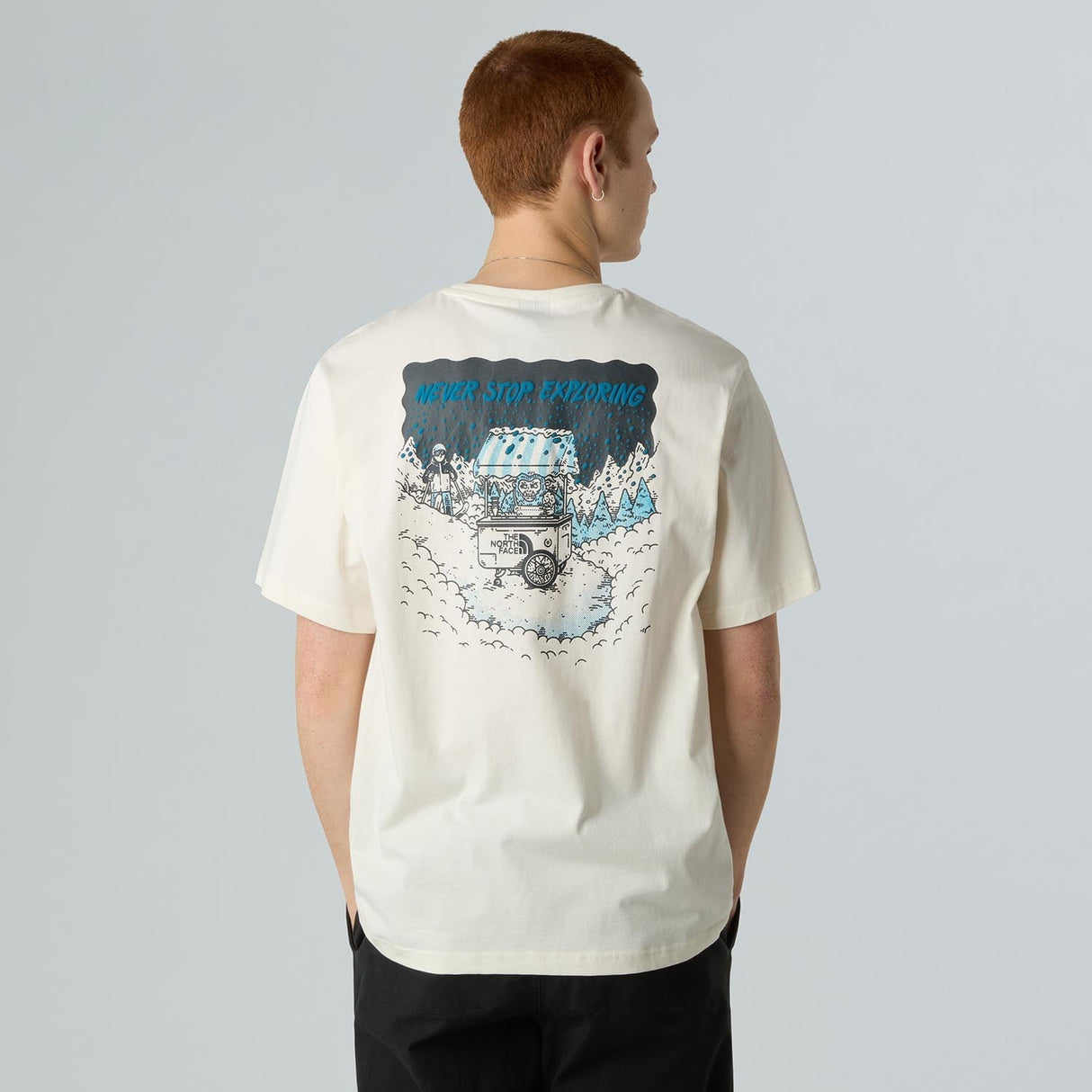 Tricou Unisex The North Face U Powder Days Relaxed Graphic Tricou Unisex The North Face U Powder Days Relaxed Graphic