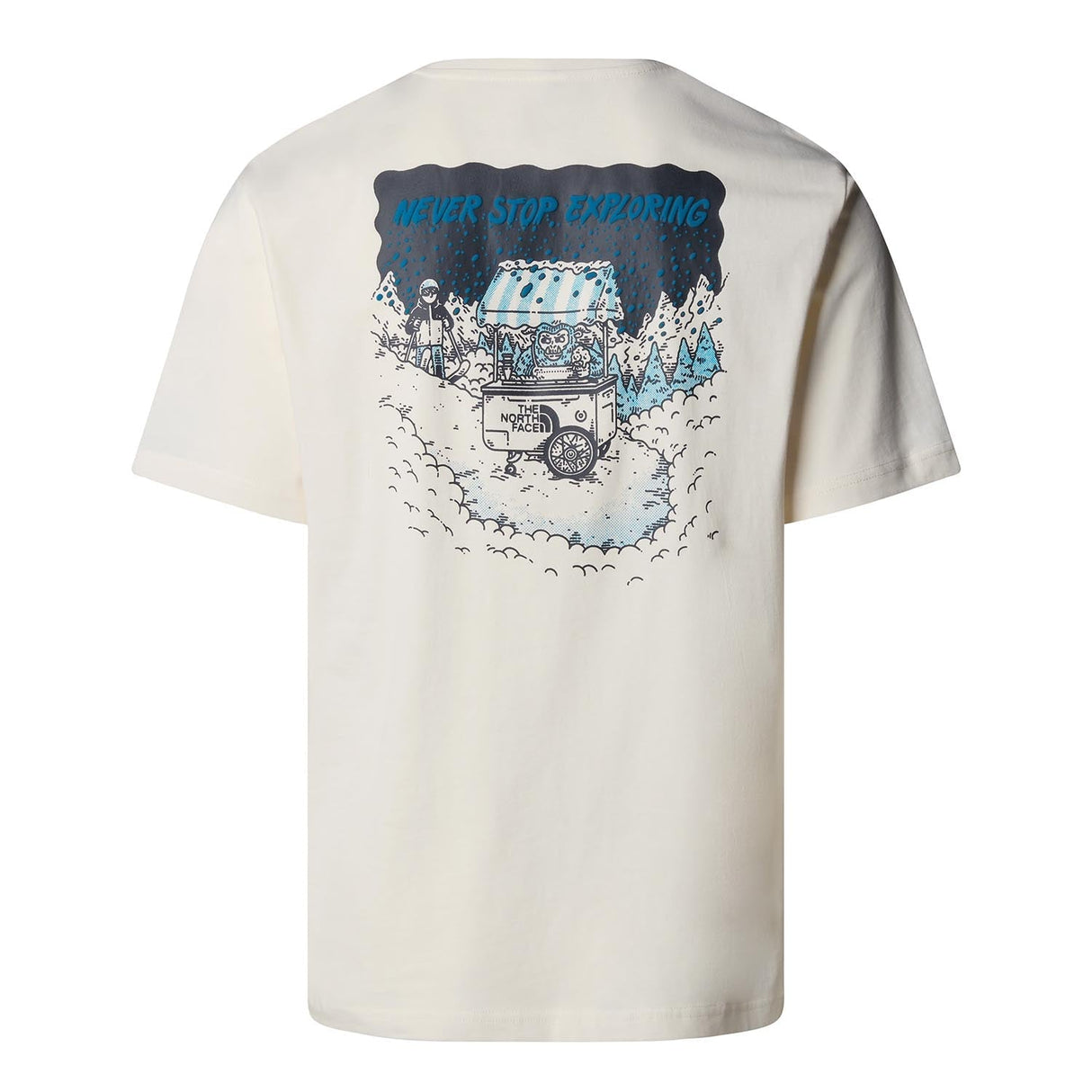 Tricou Unisex The North Face U Powder Days Relaxed Graphic Tricou Unisex The North Face U Powder Days Relaxed Graphic
