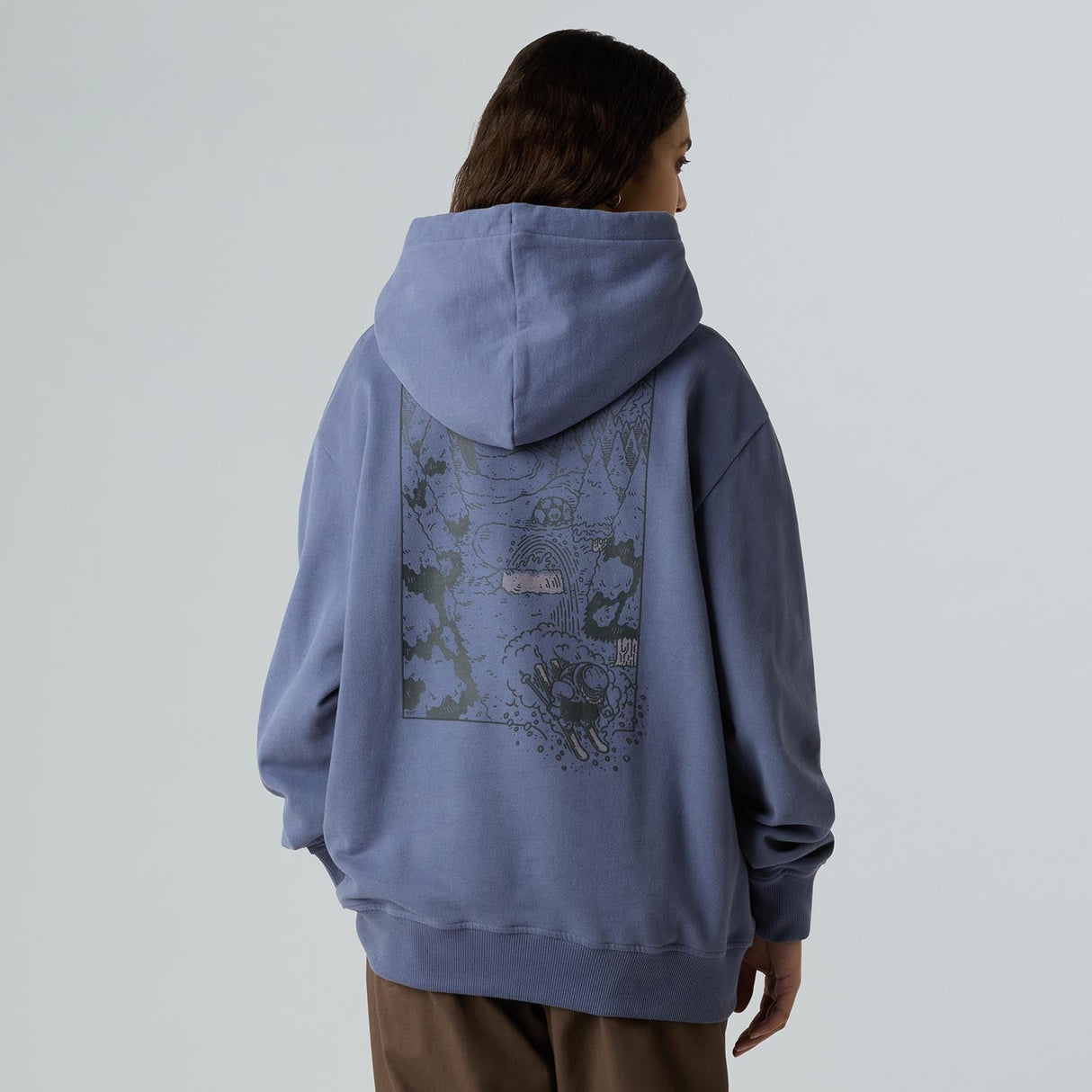 Hanorac Unisex The North Face U Powder Days Relaxed Graphic Hanorac Unisex The North Face U Powder Days Relaxed Graphic