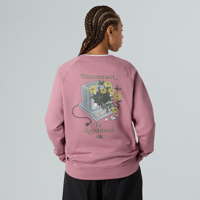 Bluza Femei The North Face W Connect Relaxed Crew Graphic Bluza Femei The North Face W Connect Relaxed Crew Graphic