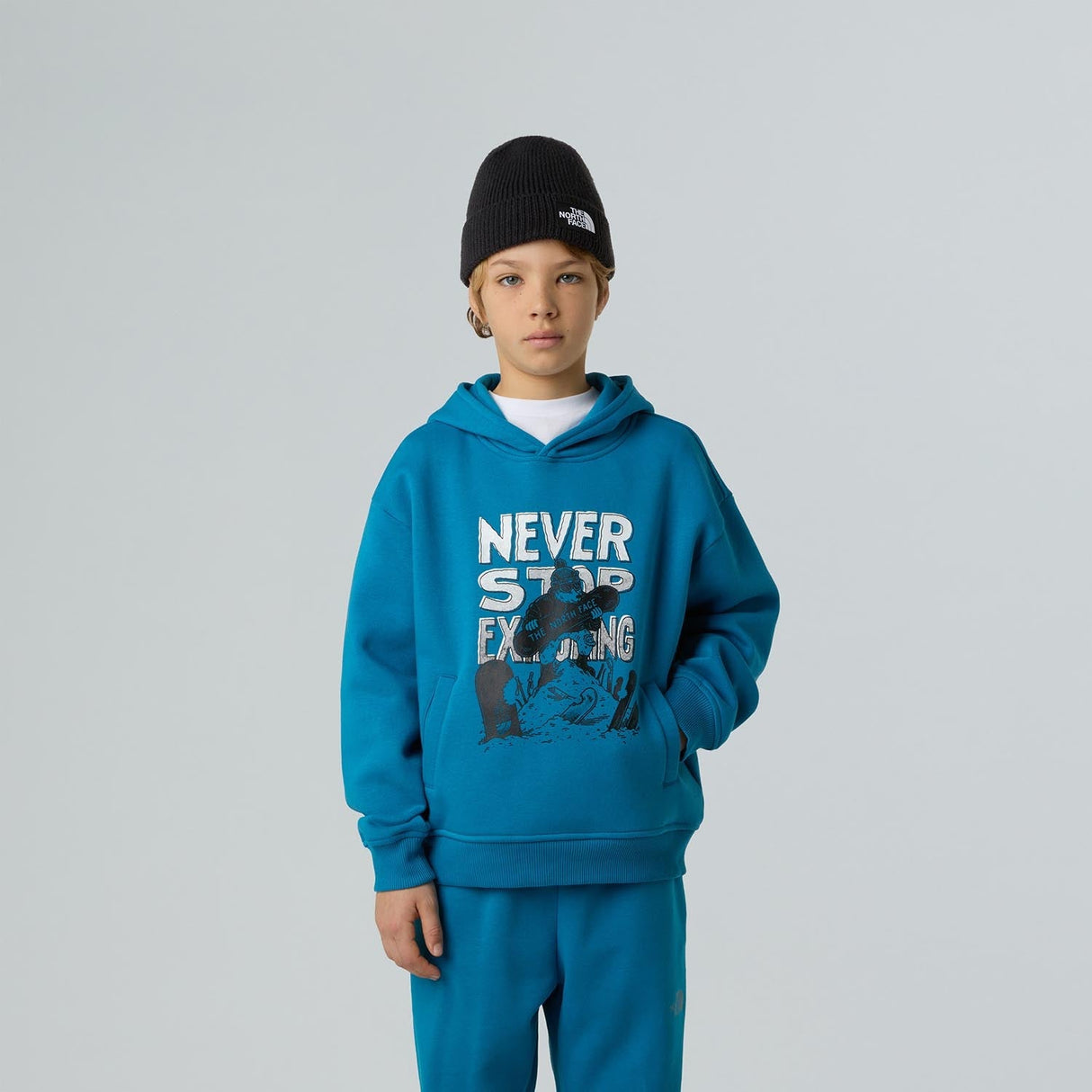 Hanorac Baieti The North Face B Sports Oversized - Graphic Hanorac Baieti The North Face B Sports Oversized - Graphic
