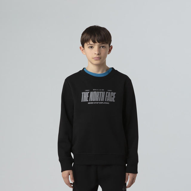 Bluza Baieti The North Face B Reflective Logo Relaxed Crew Bluza Baieti The North Face B Reflective Logo Relaxed Crew