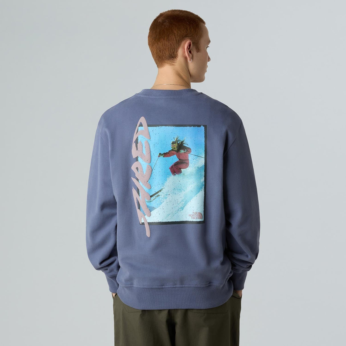 Bluza Unisex The North Face U Nse Slopes Relaxed Crew Graphic   Bluza Unisex The North Face U Nse Slopes Relaxed Crew Graphic