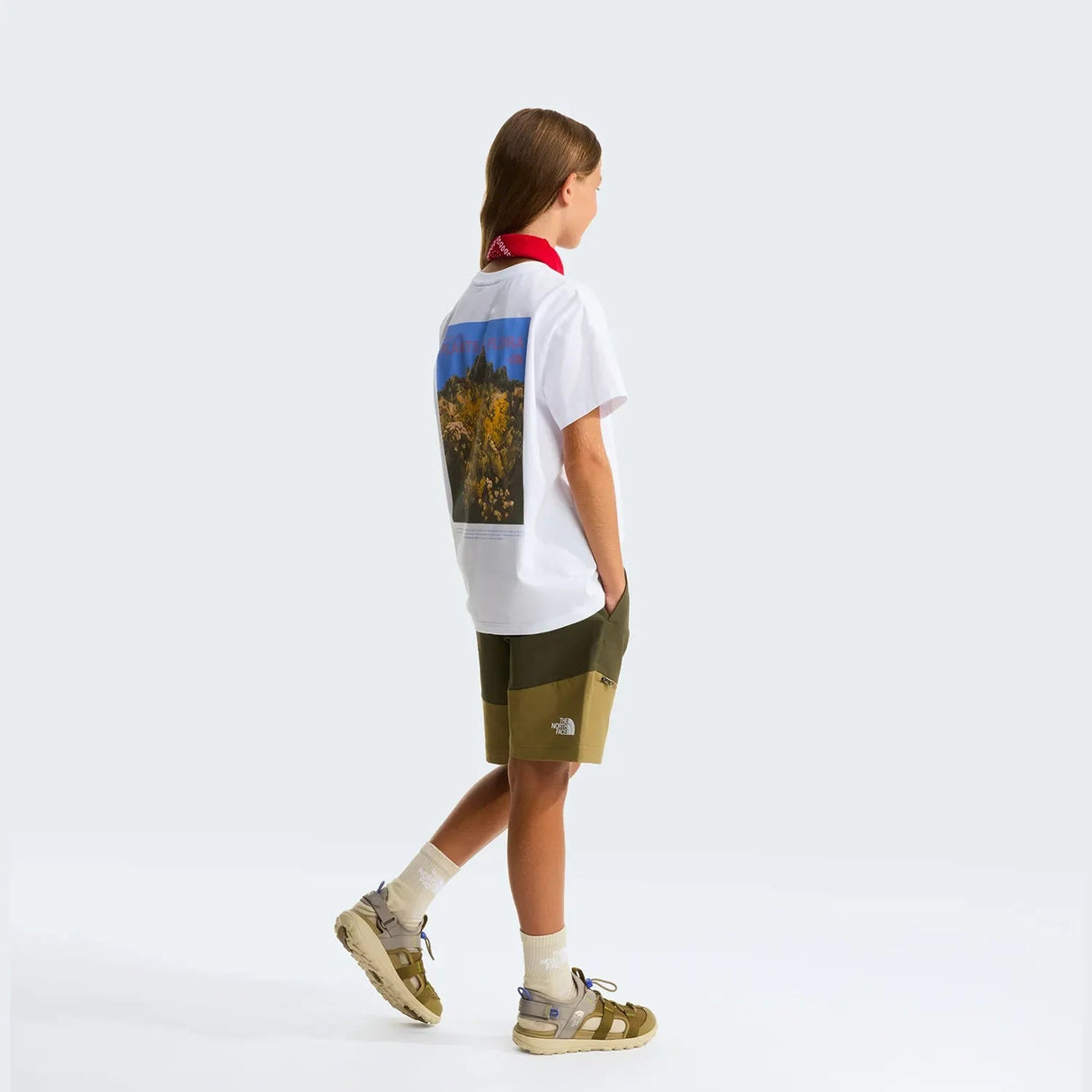 Tricou Copii The North Face G Flora Relaxed Graphic Tricou Copii The North Face G Flora Relaxed Graphic