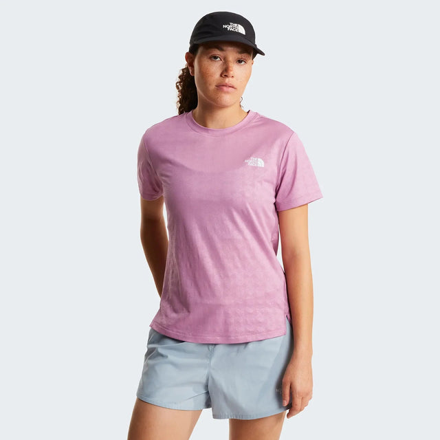 Tricou Femei The North Face W Flex Geo Embossed Regular Tricou Femei The North Face W Flex Geo Embossed Regular