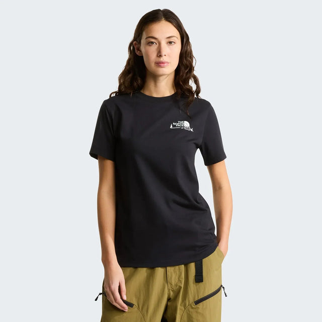 Tricou Femei The North Face W Monte Regular Graphic Tricou Femei The North Face W Monte Regular Graphic