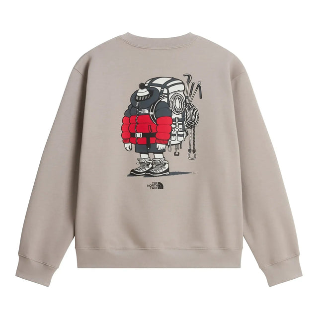 Bluza Unisex The North Face U Gear Up Get Out Crew Graphic Bluza Unisex The North Face U Gear Up Get Out Crew Graphic