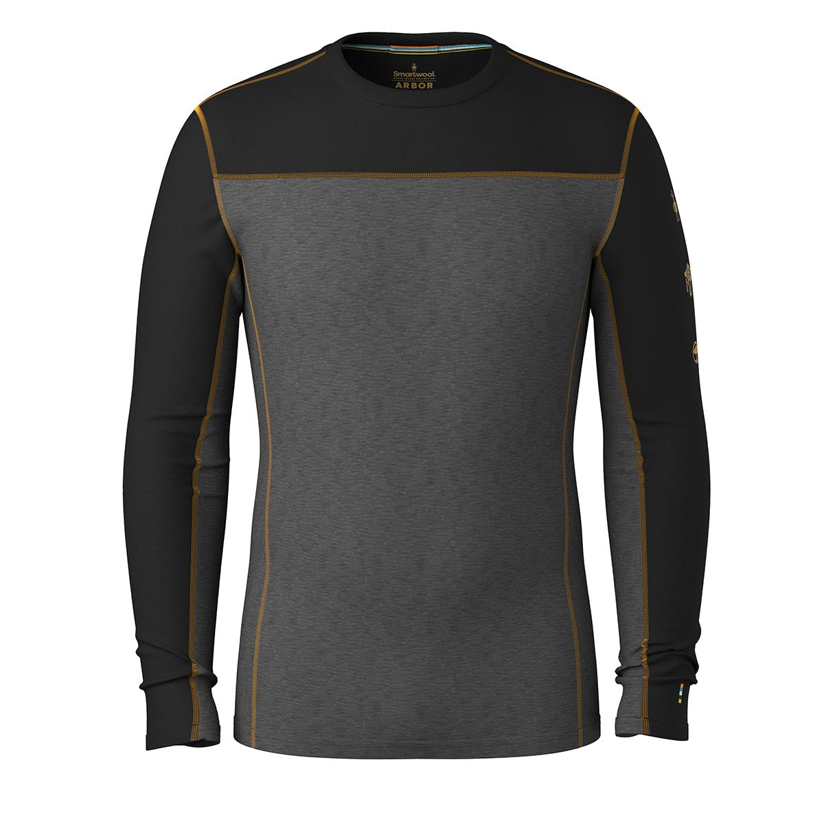 Bluza Corp Barbati Smartwool M Classic Thermal Merino Base Layer Colorblock Crew Bluza Corp Barbati Smartwool M Classic Thermal Merino Base Layer Colorblock Crew
