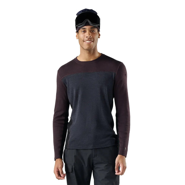 Bluza Corp Barbati Smartwool M Classic Thermal Merino Base Layer Colorblock Crew Bluza Corp Barbati Smartwool M Classic Thermal Merino Base Layer Colorblock Crew
