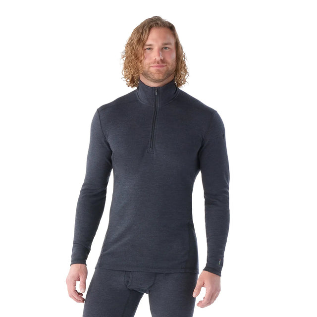 Bluza Corp Barbati Smartwool M Classic Thermal Merino Base Layer 1/4 Zip Bluza Corp Barbati Smartwool M Classic Thermal Merino Base Layer 1/4 Zip