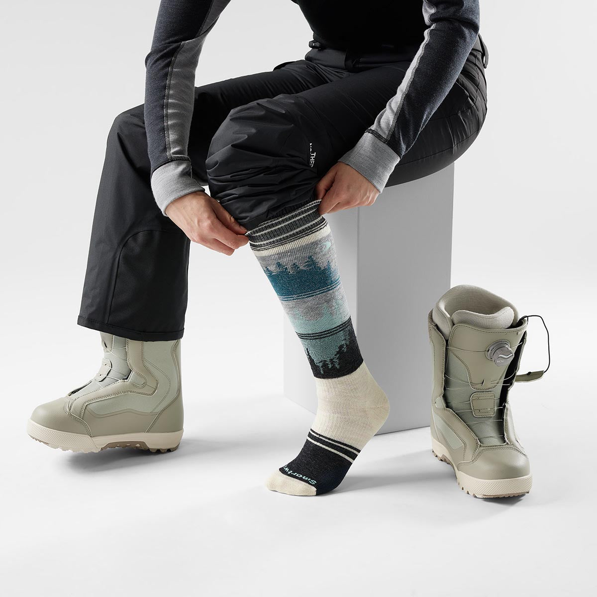 Sosete Schi Femei Smartwool W Snowboard Full Cushion Twilight Vista OTC Sosete Schi Femei Smartwool W Snowboard Full Cushion Twilight Vista OTC