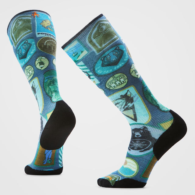 Sosete Schi Unisex Smartwool Ski Targeted Cushion Explorer Print OTC Sosete Schi Unisex Smartwool Ski Targeted Cushion Explorer Print OTC