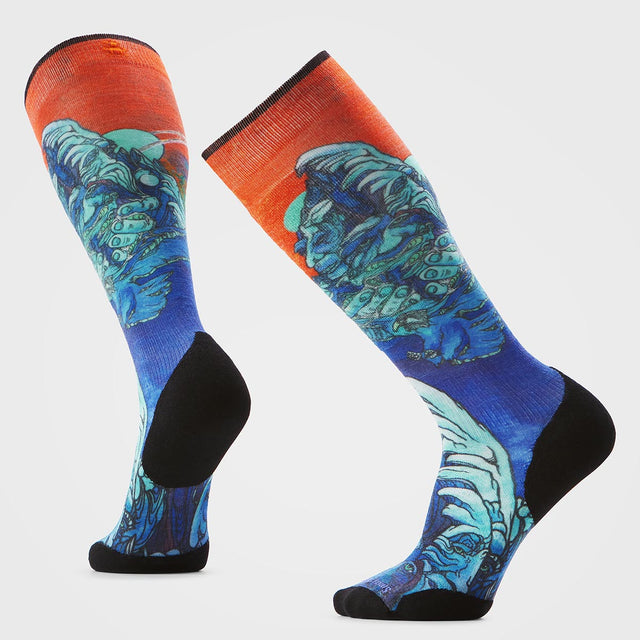 Sosete Schi Barbati Smartwool Ski Targeted Cushion Winter Haze Print OTC Sosete Schi Barbati Smartwool Ski Targeted Cushion Winter Haze Print OTC