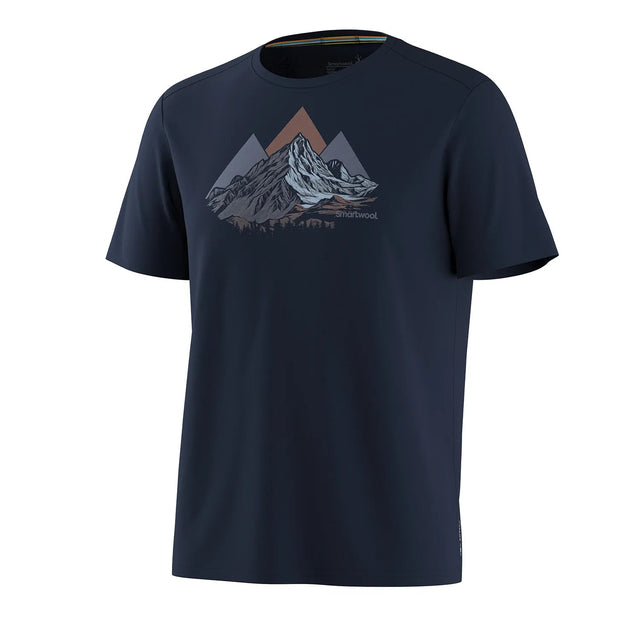 Tricou Barbati Smartwool M Peak Bagger Active Graphic Tricou Barbati Smartwool M Peak Bagger Active Graphic