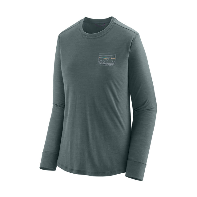 Bluza Femei Patagonia W Cap Cool Merino Blend Graphic Bluza Femei Patagonia W Cap Cool Merino Blend Graphic