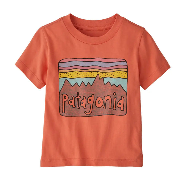 Tricou Copii Patagonia Baby Fitz Roy Skies Tricou Copii Patagonia Baby Fitz Roy Skies