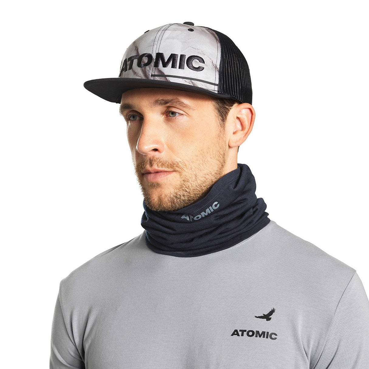 Bandana Unisex Atomic Alps Neckwarmer Peacoat Bandana Unisex Atomic Alps Neckwarmer Peacoat