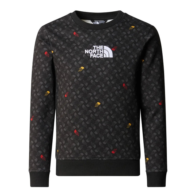 Bluza Baieti The North Face B Drew Peak Light Crew Print Bluza Baieti The North Face B Drew Peak Light Crew Print
