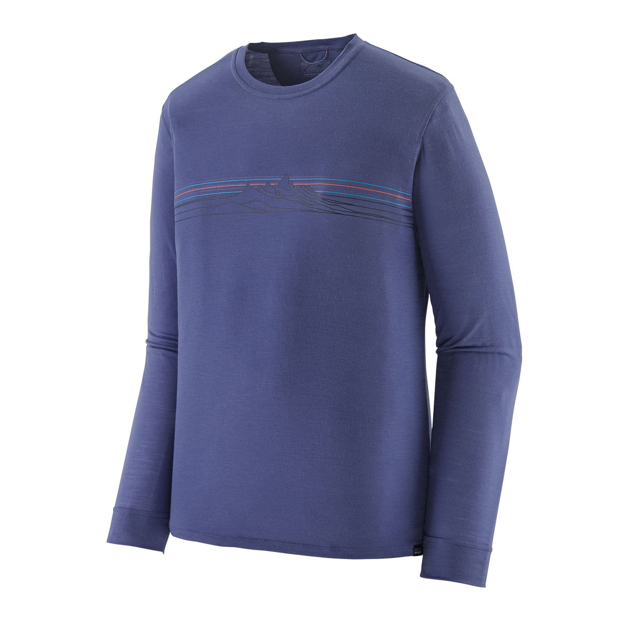 Bluza Barbati Patagonia M Cap Cool Merino Blend Graphic   Bluza Barbati Patagonia M Cap Cool Merino Blend Graphic