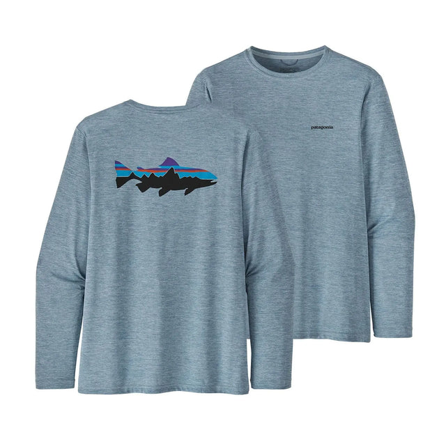 Bluza Barbati Patagonia M Capilene Cool Daily Fish Graphic Bluza Barbati Patagonia M Capilene Cool Daily Fish Graphic