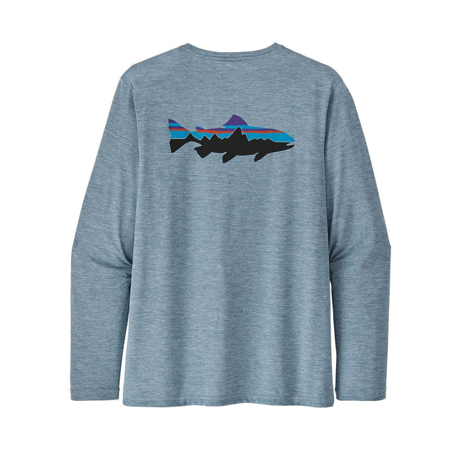 Bluza Barbati Patagonia M Capilene Cool Daily Fish Graphic Bluza Barbati Patagonia M Capilene Cool Daily Fish Graphic