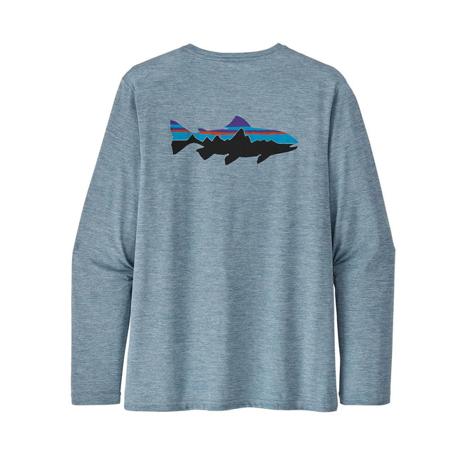 Bluza Barbati Patagonia M Capilene Cool Daily Fish Graphic Bluza Barbati Patagonia M Capilene Cool Daily Fish Graphic
