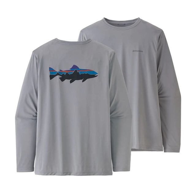 Bluza Barbati Patagonia M Capilene Cool Daily Fish Graphic Bluza Barbati Patagonia M Capilene Cool Daily Fish Graphic